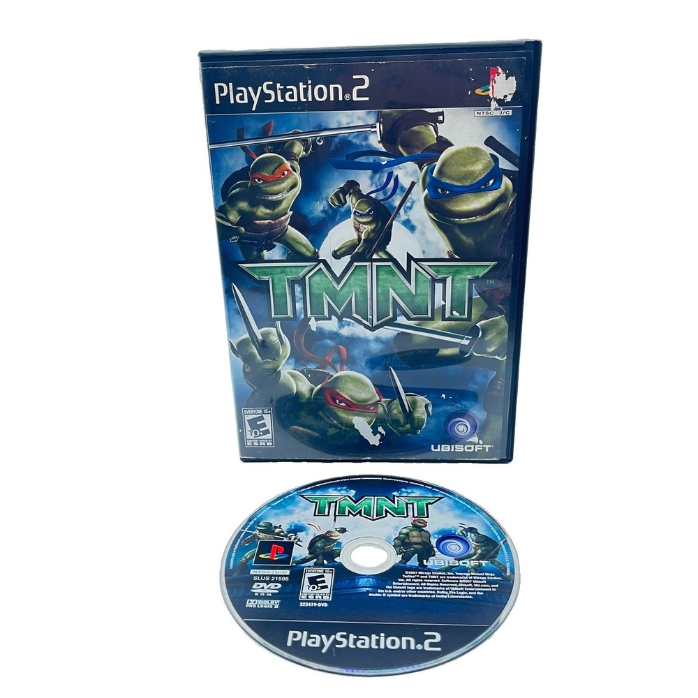 TMNT Teenage Mutant Ninja Turtles (Sony Playstation 2, PS2)